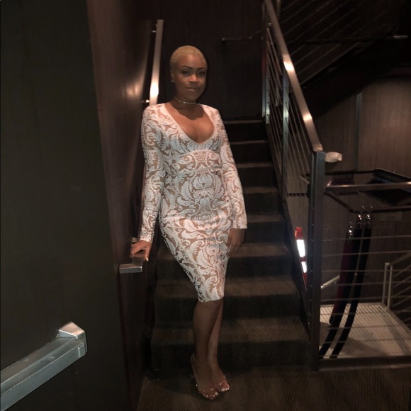 Gorgeous Print Bandage Dress - Picture 3 of 3